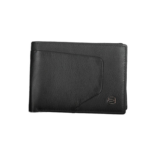 Black Leather Men Wallet