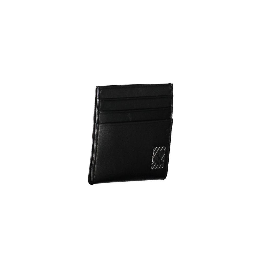 Black Leather Men Wallet