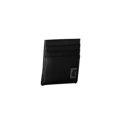 Black Leather Men Wallet