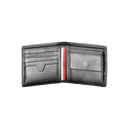 Black Leather Men Wallet