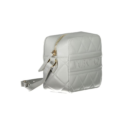 Gray Polyethylene Women Handbag