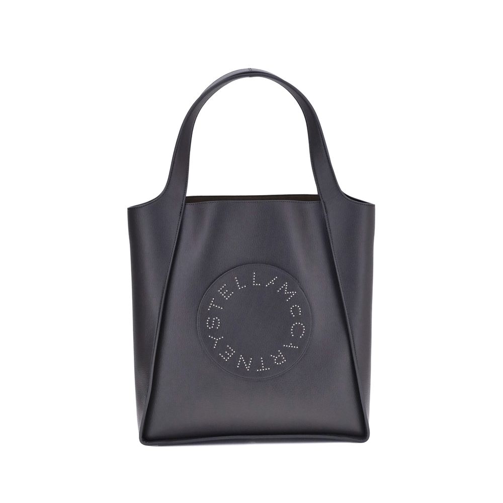 Black Polyamide Shoulder Bag