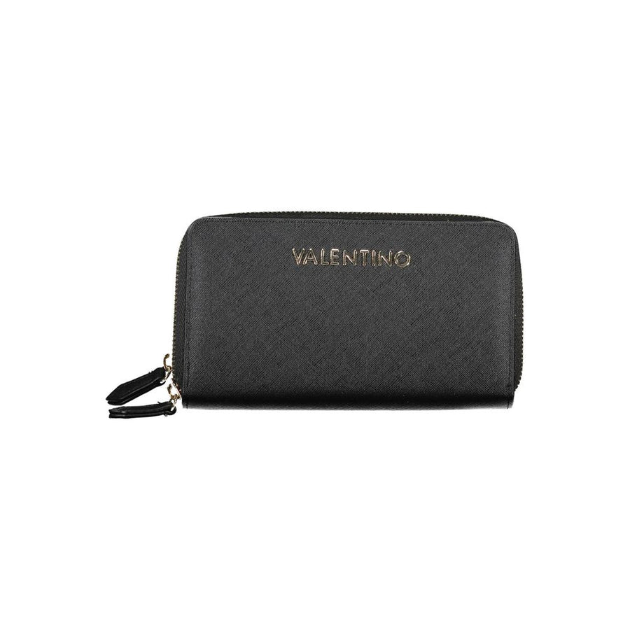Black Polyethylene Women Wallet