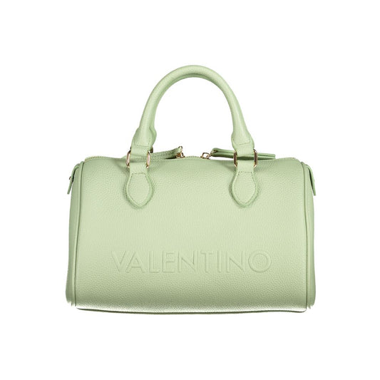 Green Polyethylene Women Handbag