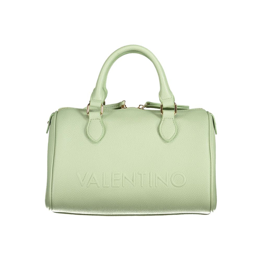 Green Polyethylene Women Handbag