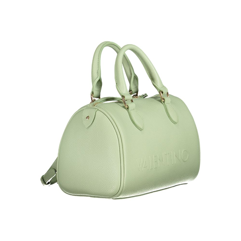 Green Polyethylene Women Handbag