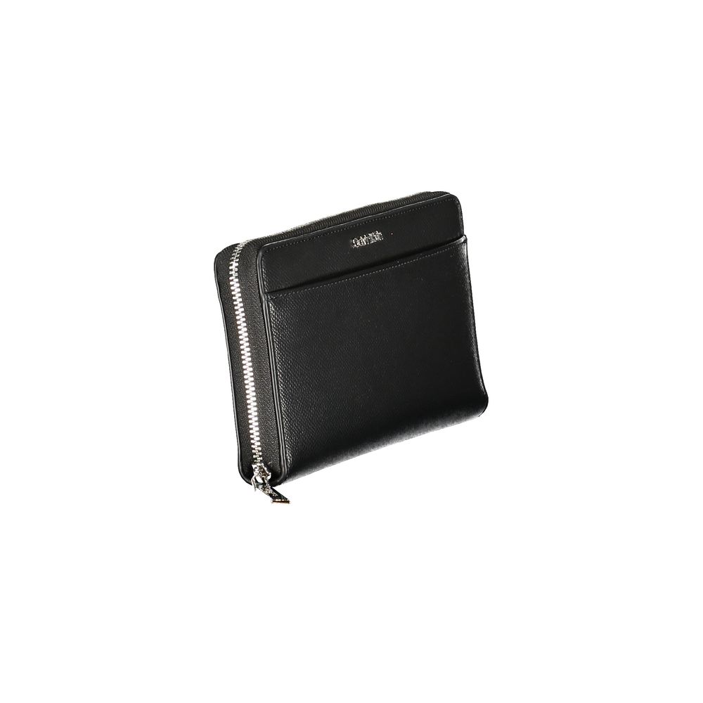 Black Polyethylene Women Wallet