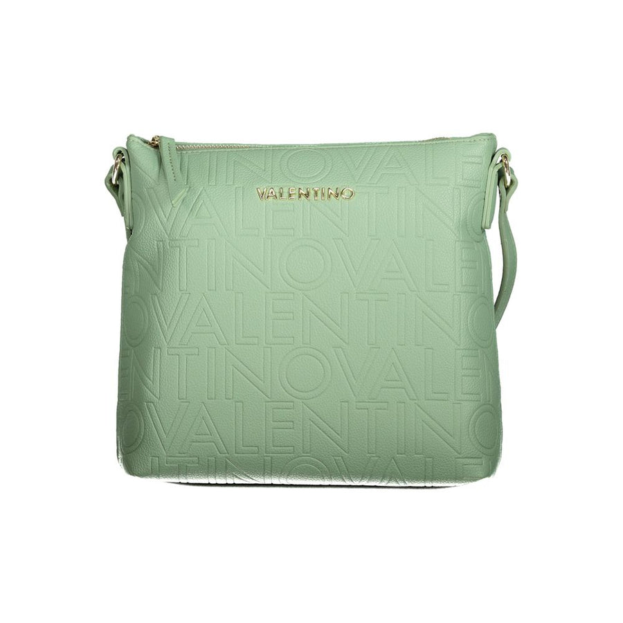 Green Polyethylene Women Handbag