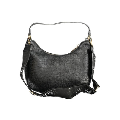 Black Polyethylene Women Handbag