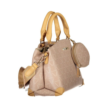 Beige Polyethylene Handbag