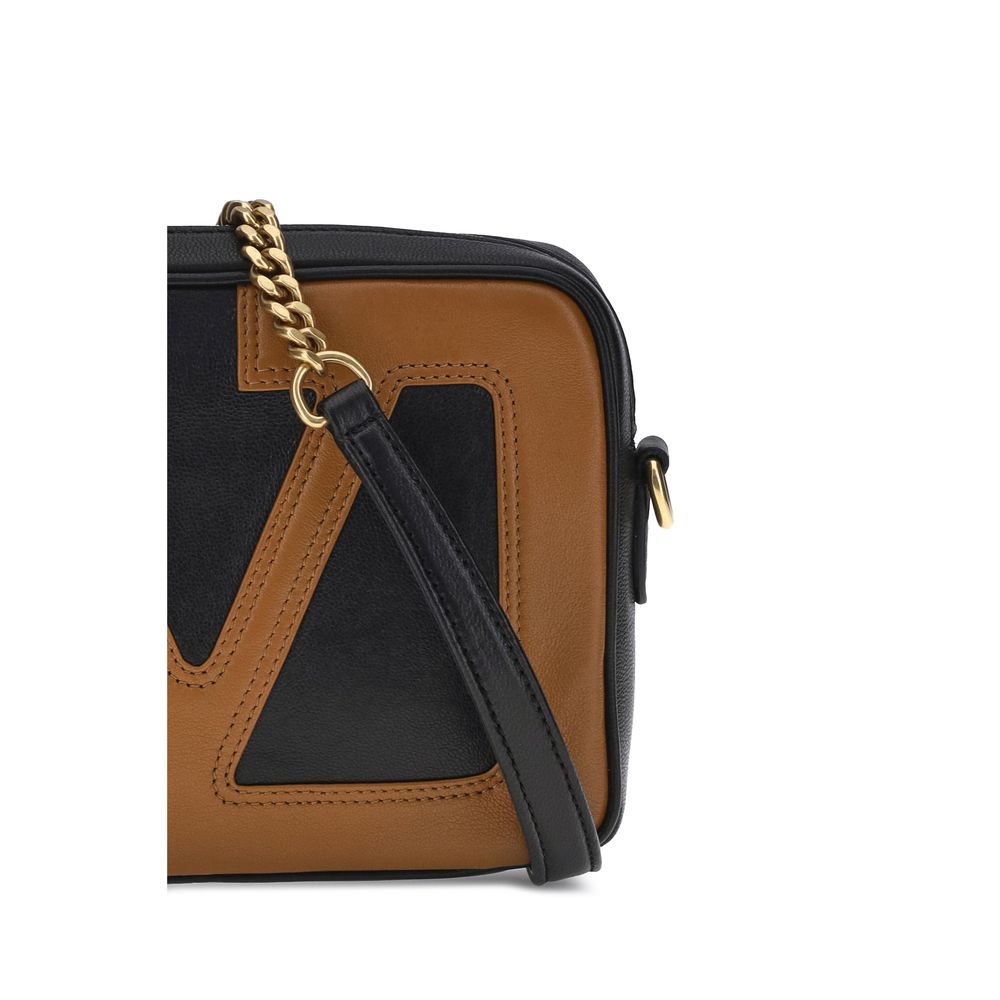 Black Calf Leather Bos Taurus Shoulder Bag