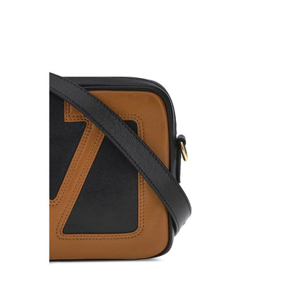 Black Calf Leather Bos Taurus Shoulder Bag