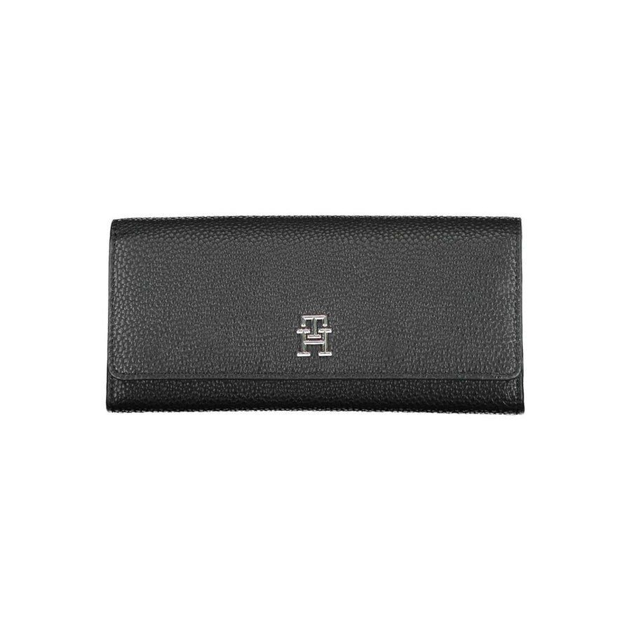 Black Polyethylene Women Wallet