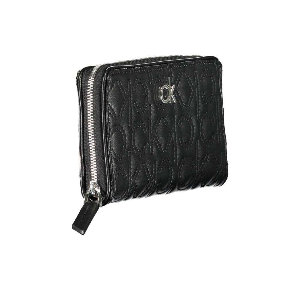 Black Polyethylene Women Wallet