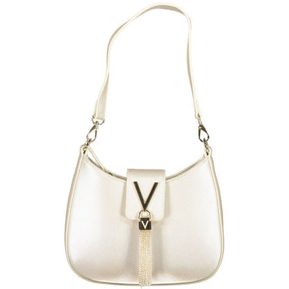 Silver Polyethylene Women Handbag
