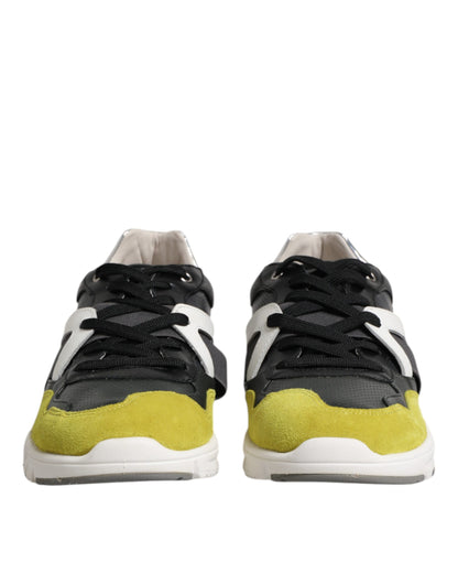 Multicolor Lace Up Low Top Men Sneakers Shoes