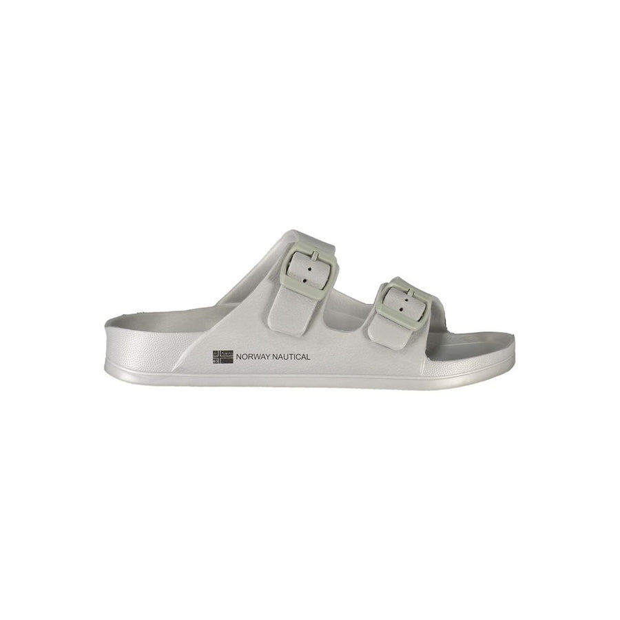 Gray Plastic Women Sandal