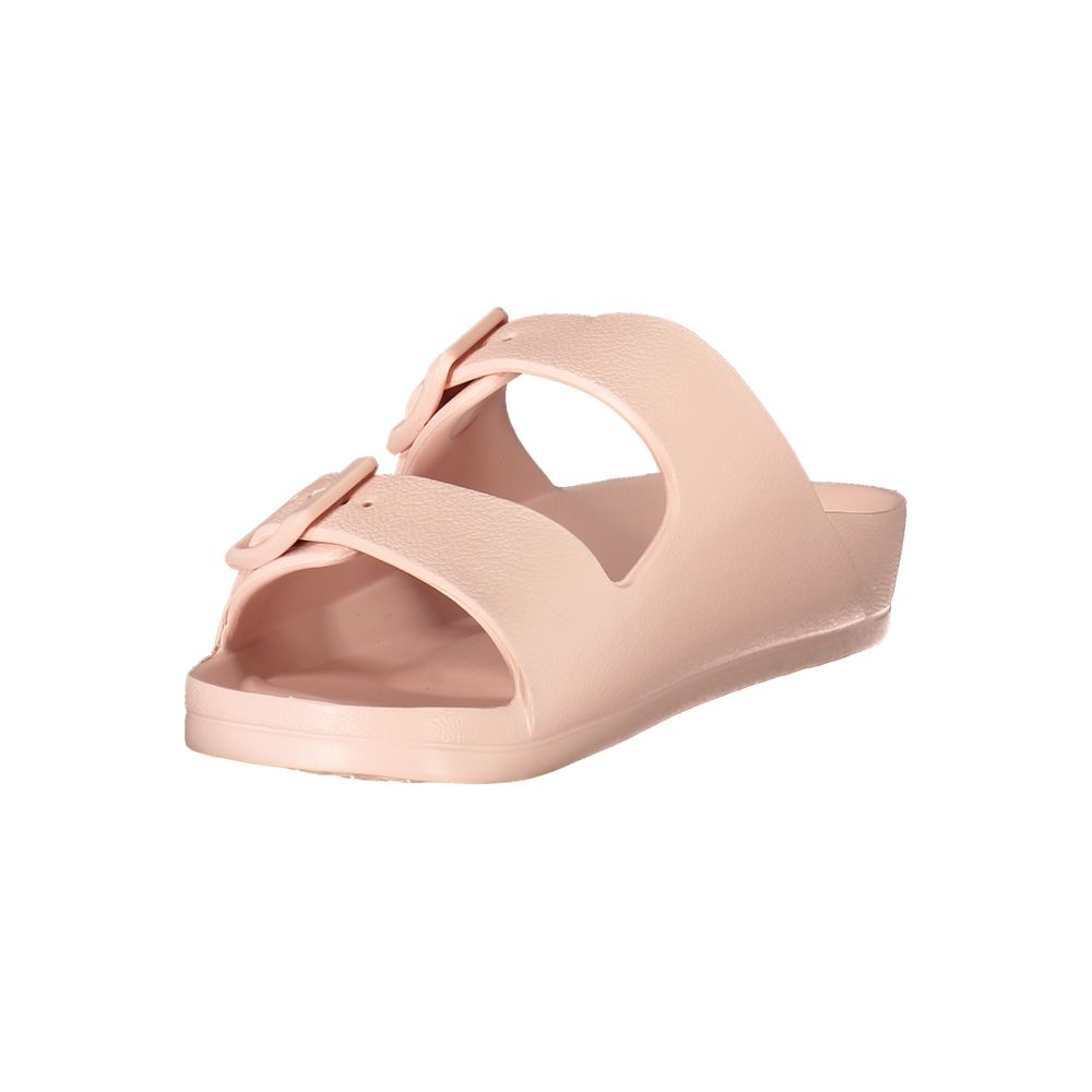 Pink Plastic Women Sandal