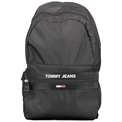 Black Polyester Backpack