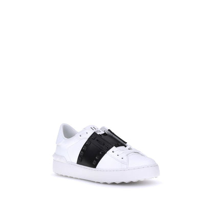 Black Calf Leather Bos Taurus Low Top Sneakers