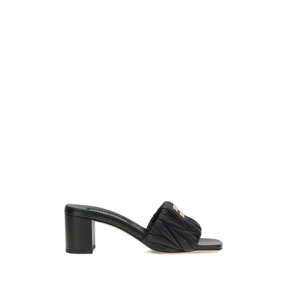 Black Lamb Ovis Aries Aries Stiletto Heel Sandals