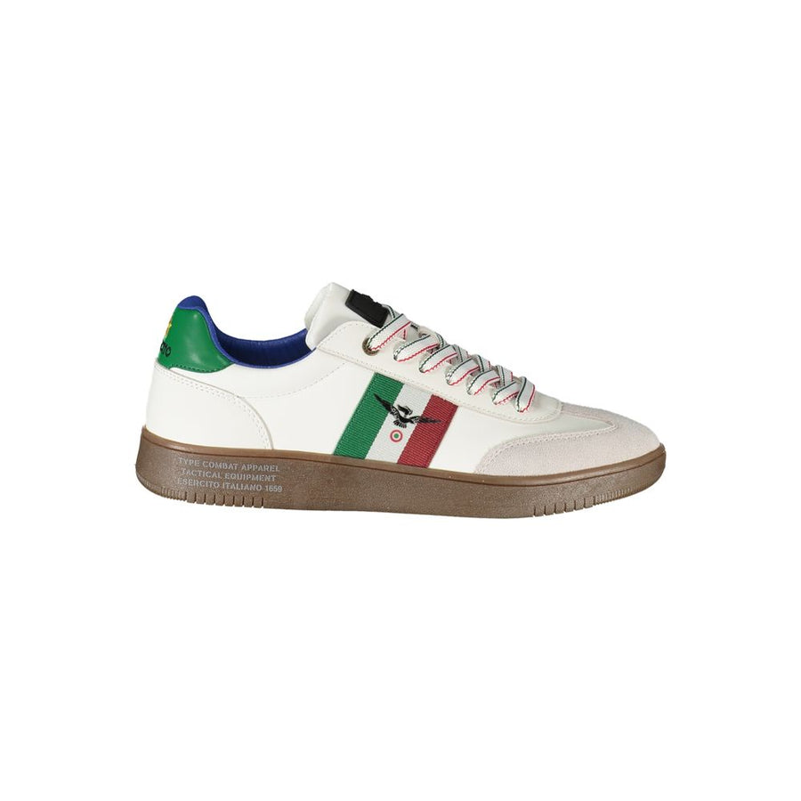 White Leather Men Sneaker