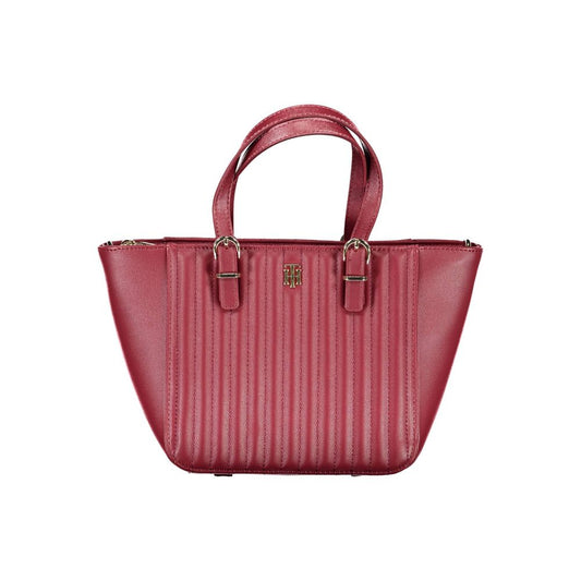 Red Polyethylene Handbag
