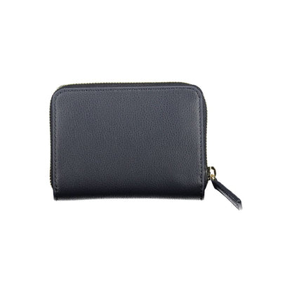 Blue Polyester Wallet