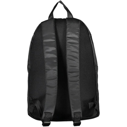 Black Polyester Backpack