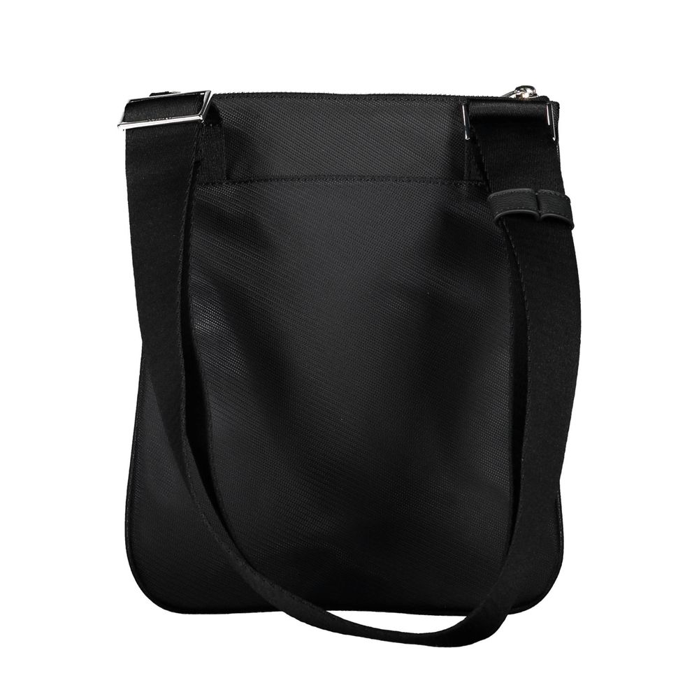 Black Polyester Shoulder Bag