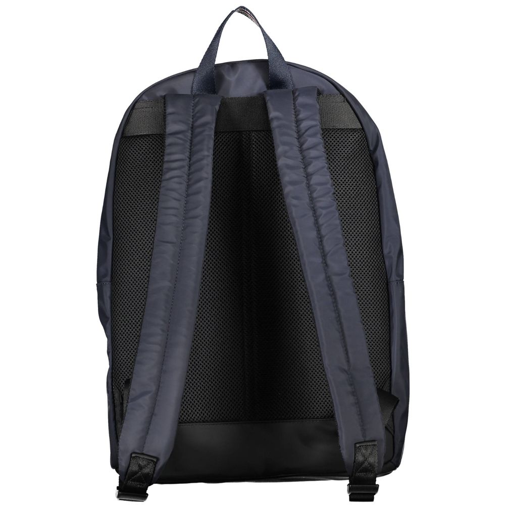 Blue Polyester Backpack