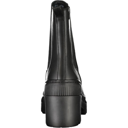 Black Polyester Ankle