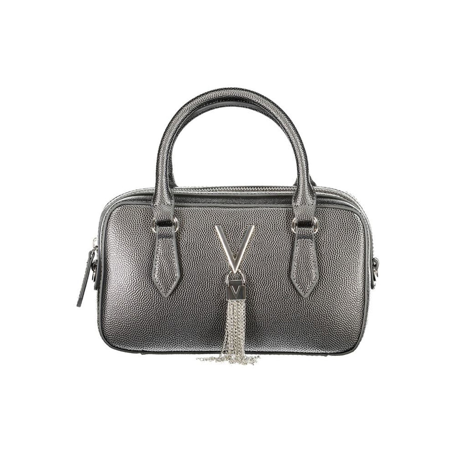 Gray Polyethylene Handbag