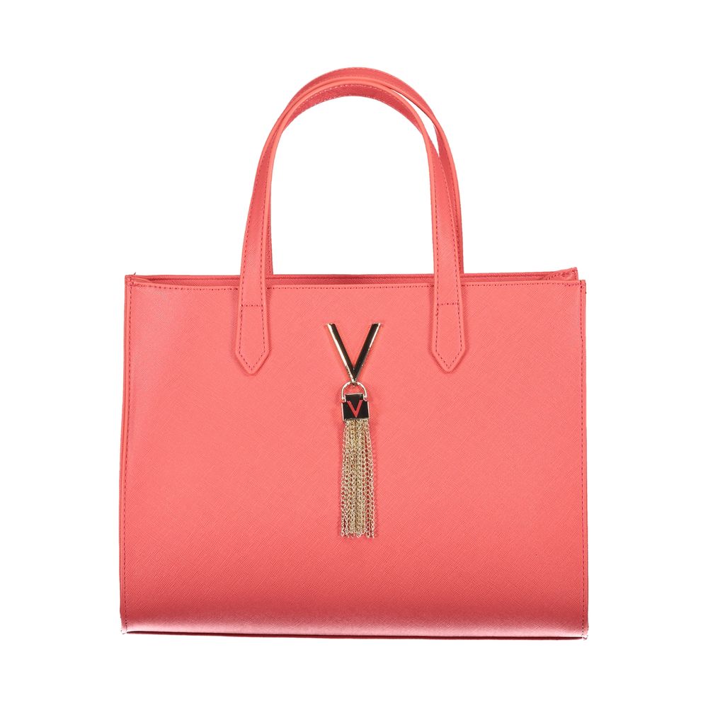 Pink Polyethylene Handbag