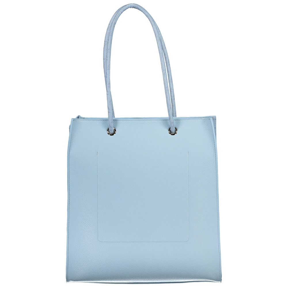 Blue Polyethylene Handbag