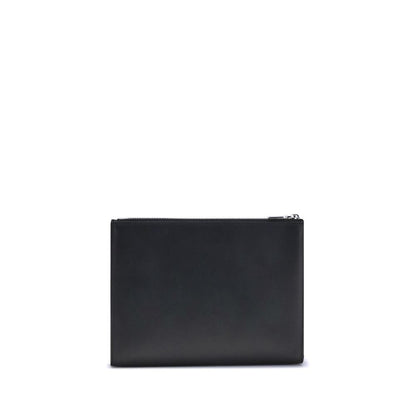 Black Calf Leather Bos Taurus Wallet