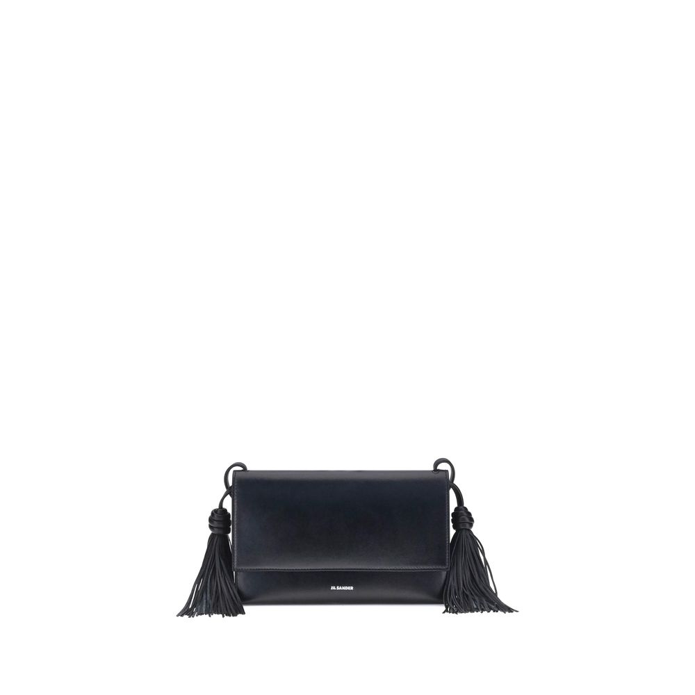 Black Calf Leather Bos Taurus Shoulder Bag