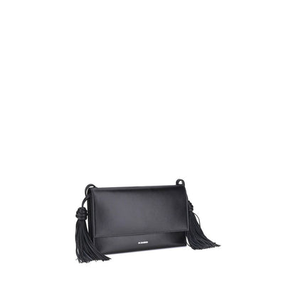 Black Calf Leather Bos Taurus Shoulder Bag