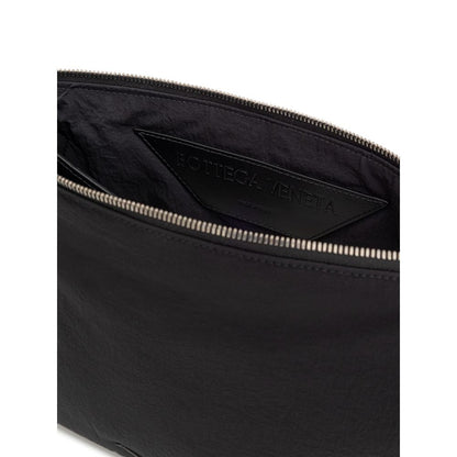 Black Nylon Clutch Bag