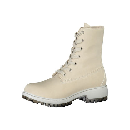 Gray Polyester Women Boot