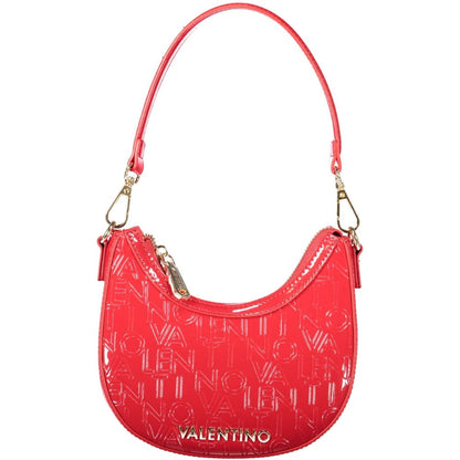 Red Polyethylene Women Handbag