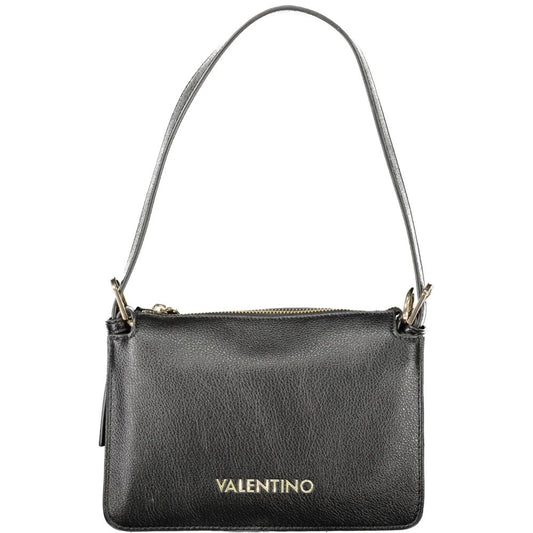 Black Polyethylene Women Handbag