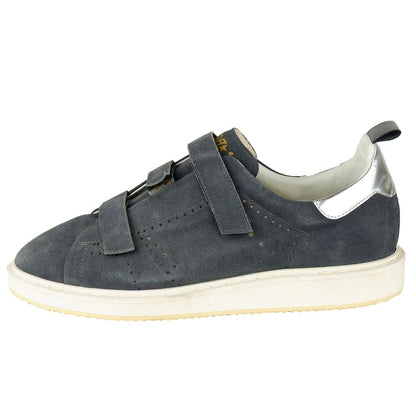 Gray Calfskin Sneaker