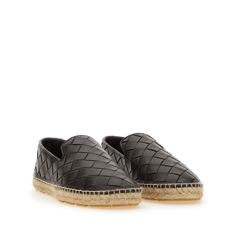 Brown Calfskin Espadrilles