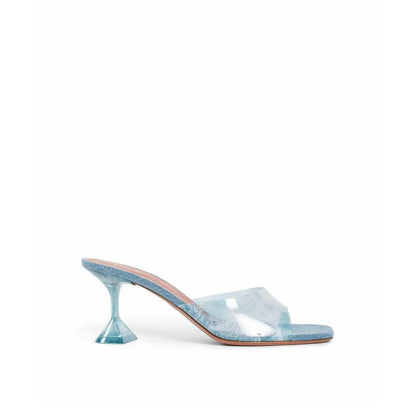 Blue Pvc Mules