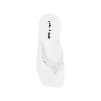 White Rubber Slides