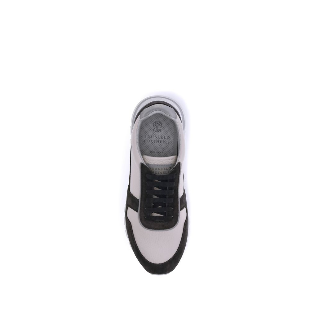 Multicolor Calf Leather Bos Taurus Platform Sneakers