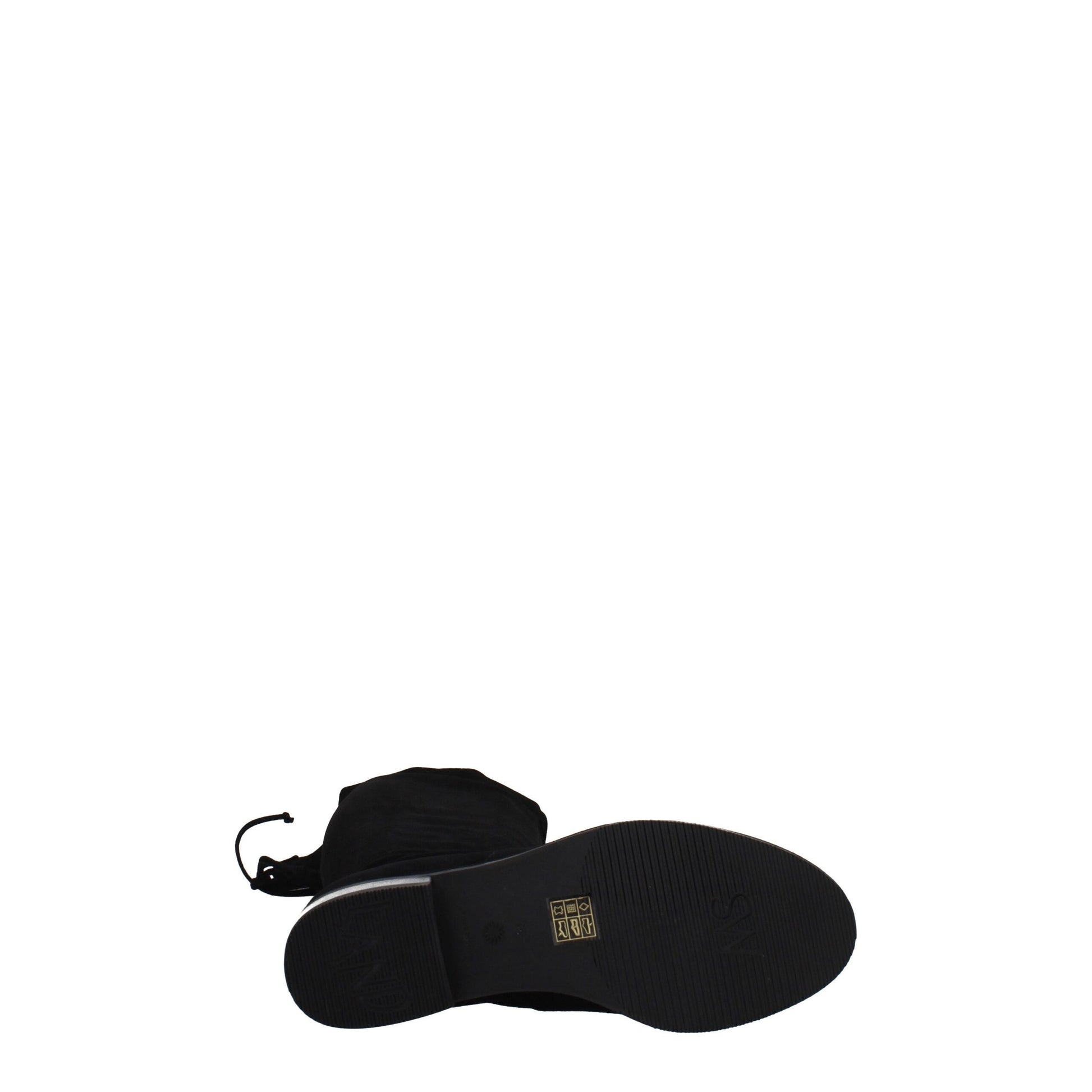 Black Leather Over The Knee