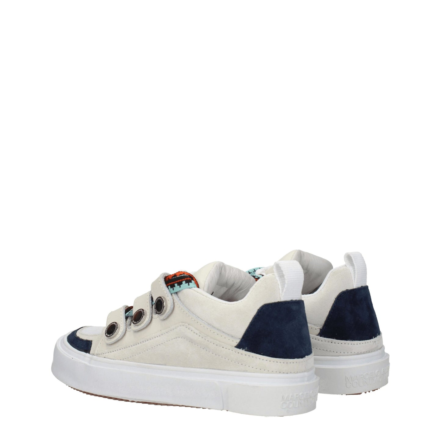 Beige Leather Low Top Sneakers