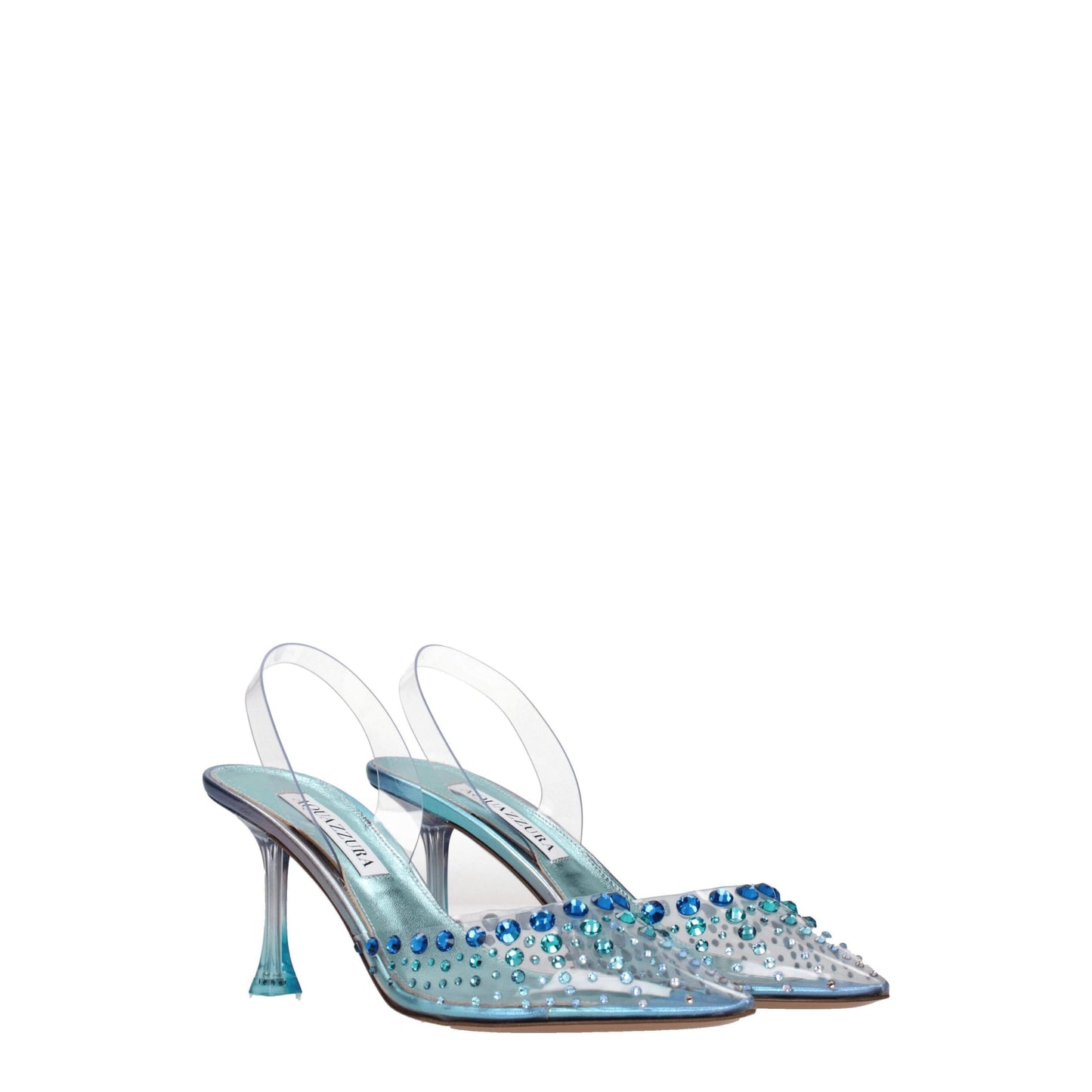 Transparent Pvc Stiletto Heel Sandals